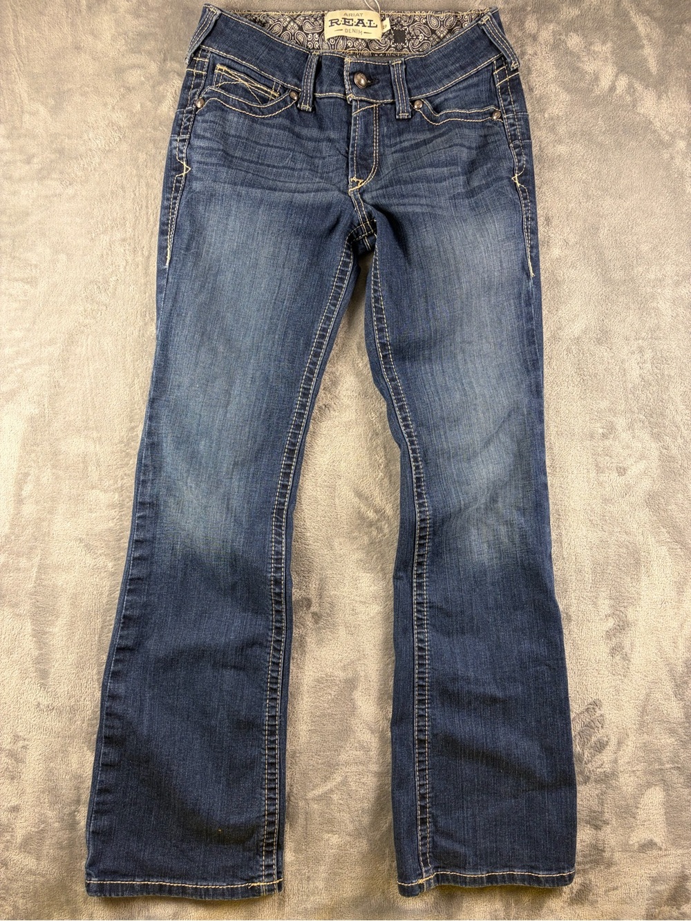 Ariat Women's Dark Blue Bootcut Jeans